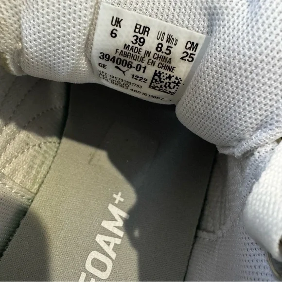 PUMA Women's Classic White Sneakers - Picture 8 of 8